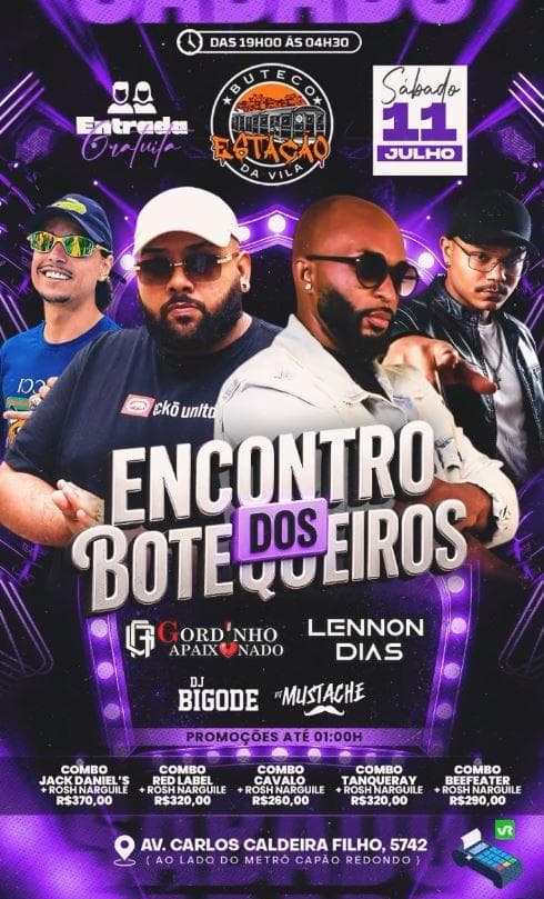 Flyer Buteco Estação