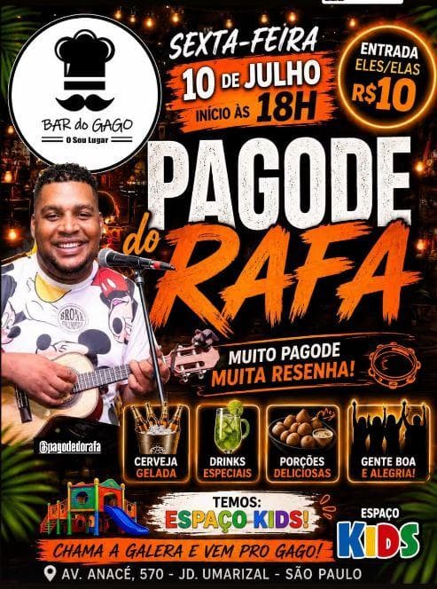 Flyer Bar do Gago
