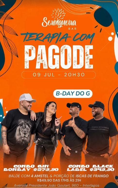 Flyer Seringueira Bar