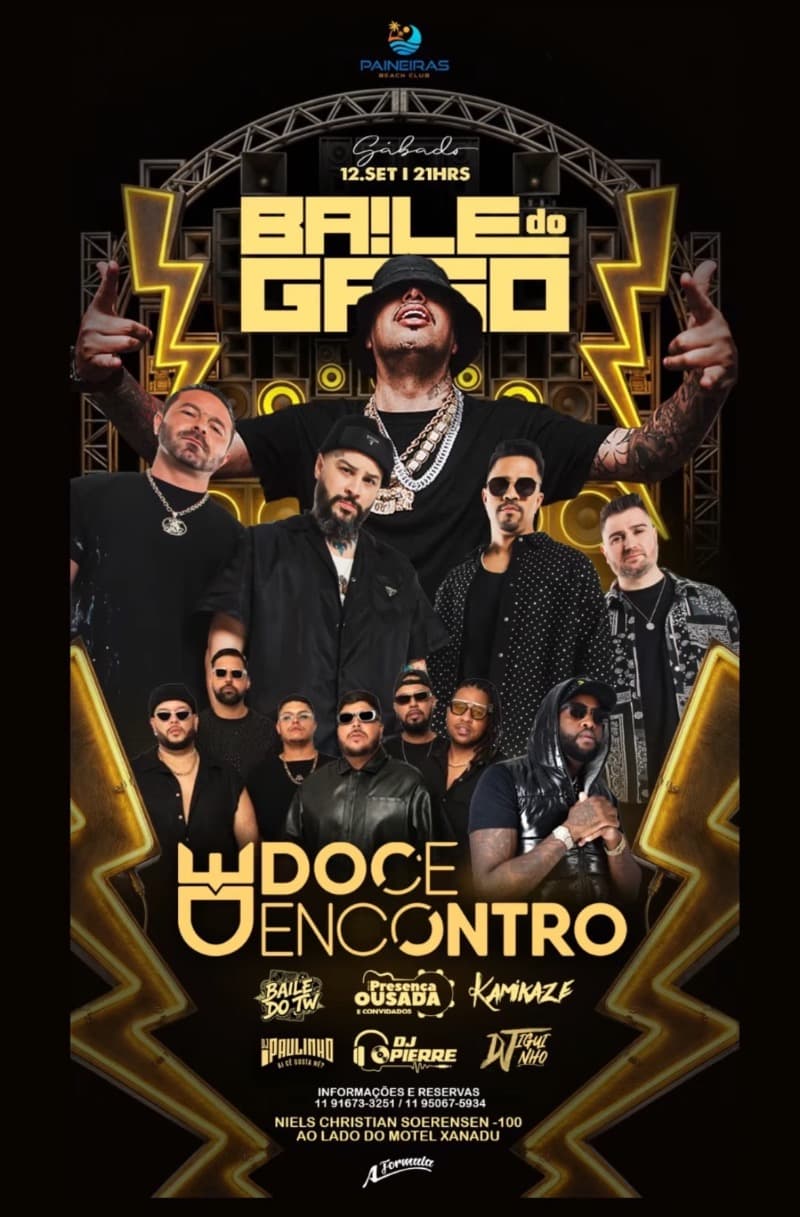 Flyer Paineiras Beach Club