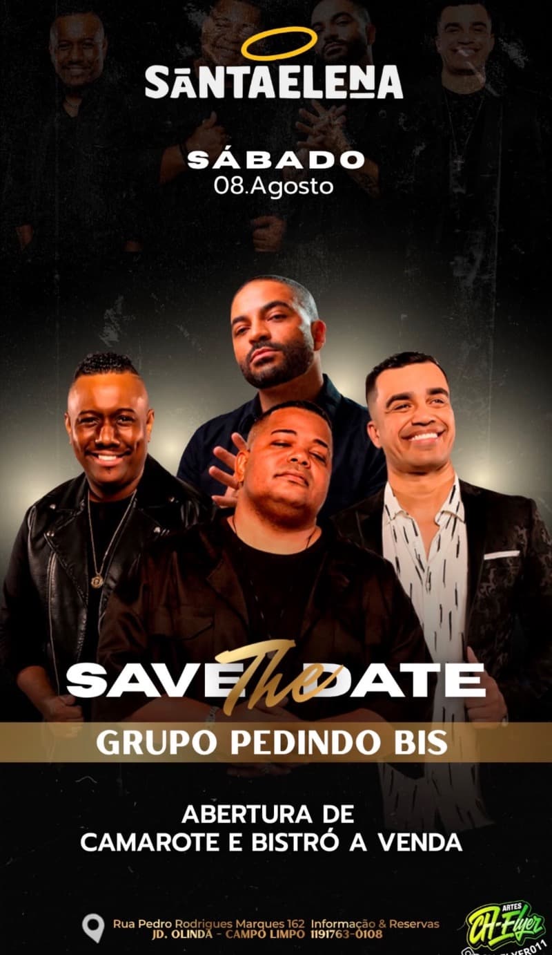 Flyer Buteco Santa Elena