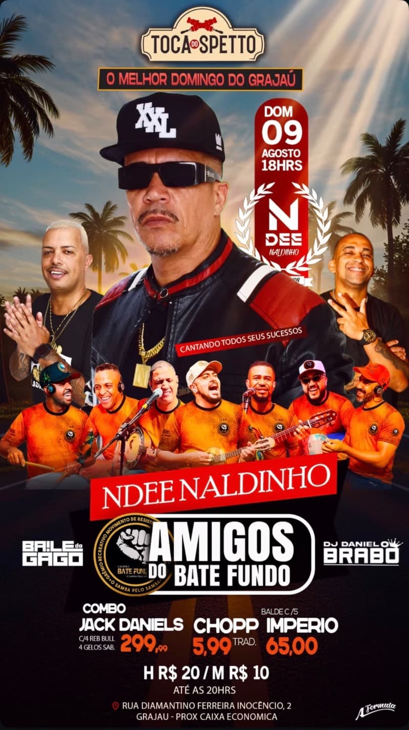 Flyer Toca do Spetto