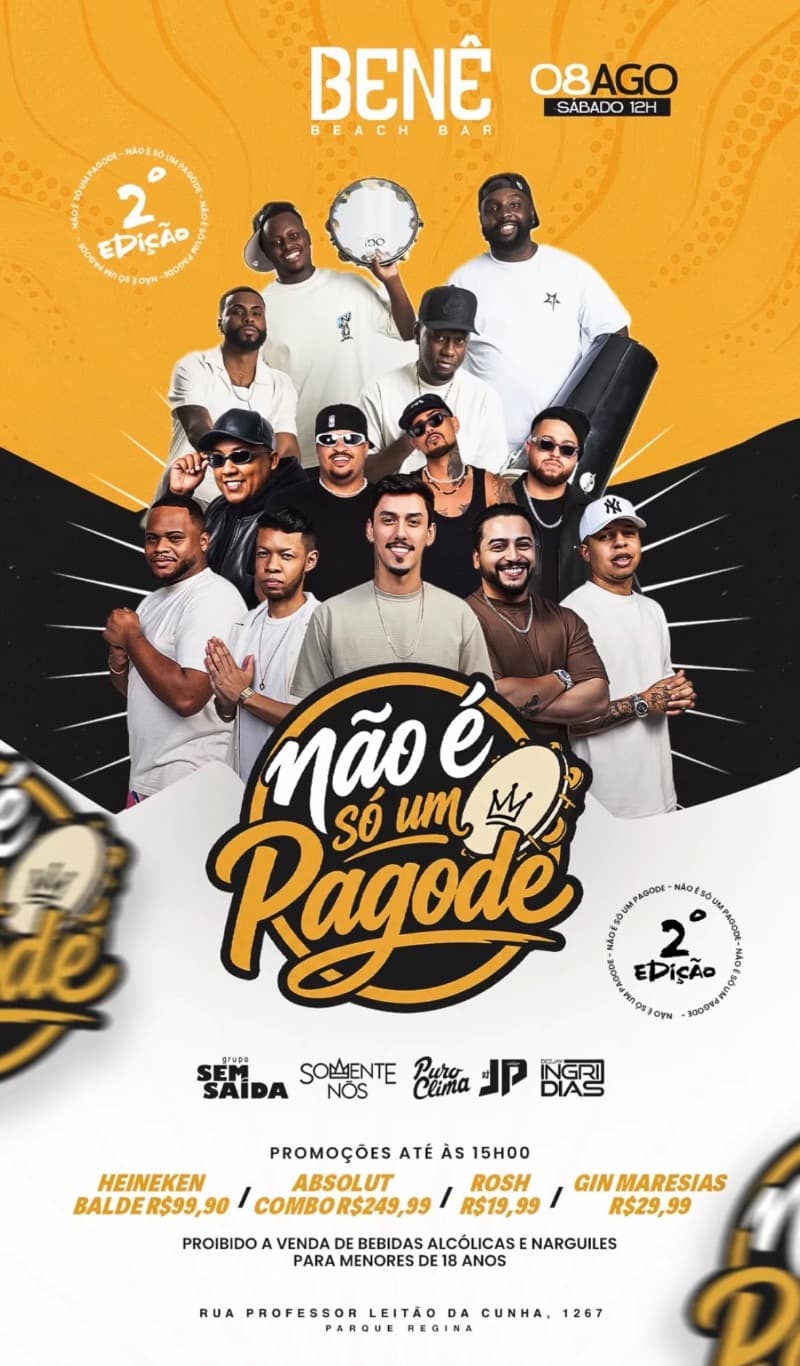 Flyer Bene Beach