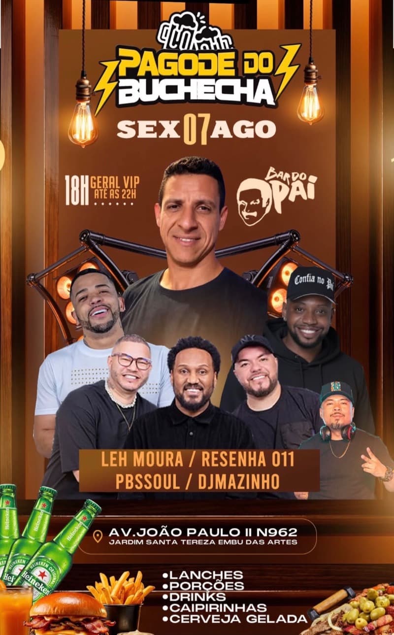 Flyer Bar do Pai