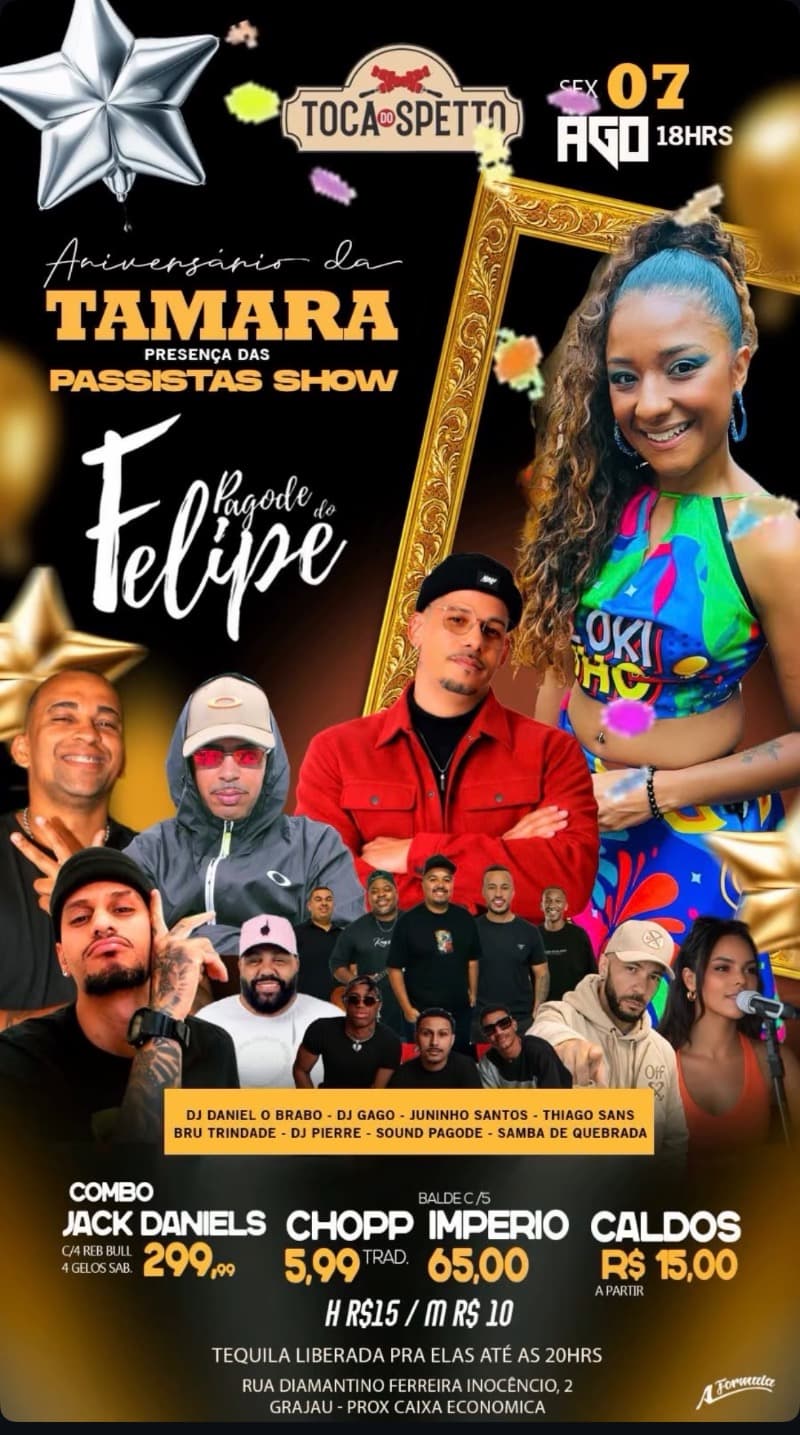 Flyer Toca do Spetto