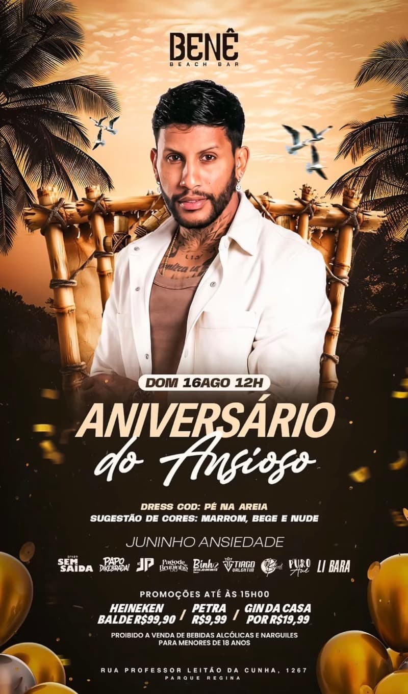 Flyer Bene Beach