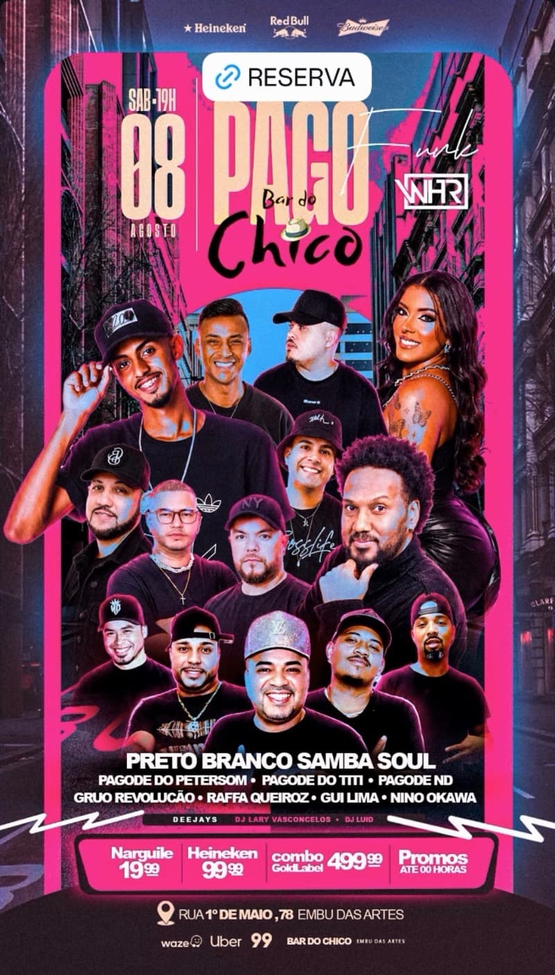 Flyer Bar do Chico