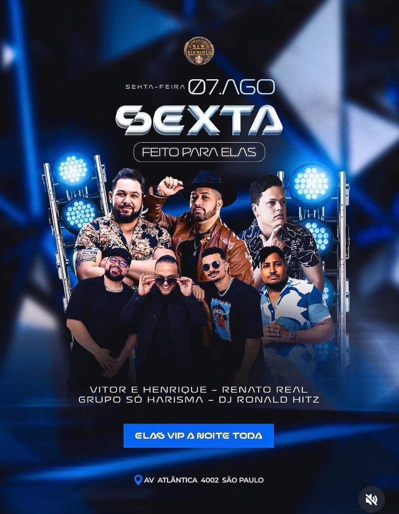 Flyer Bar São Paulo