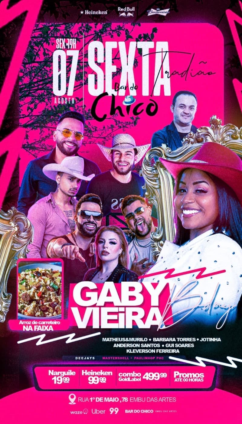 Flyer Bar do Chico