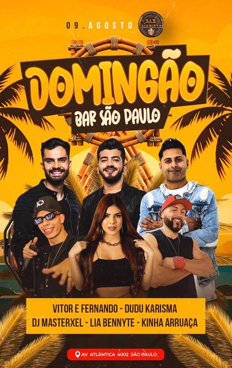 Flyer Bar São Paulo