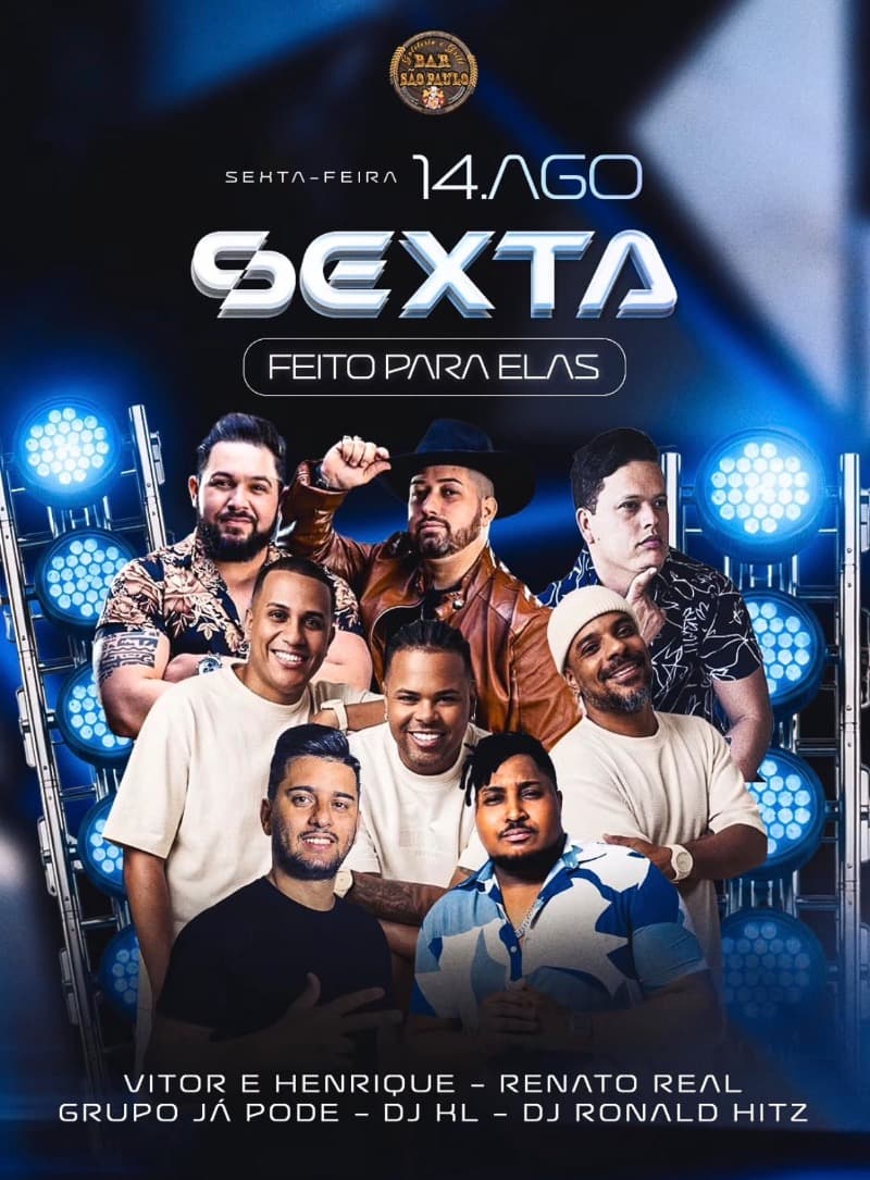 Flyer Bar São Paulo