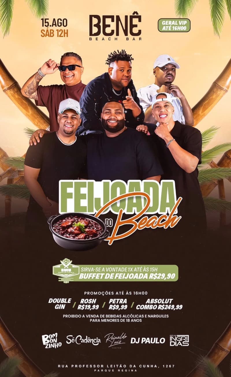 Flyer Bene Beach