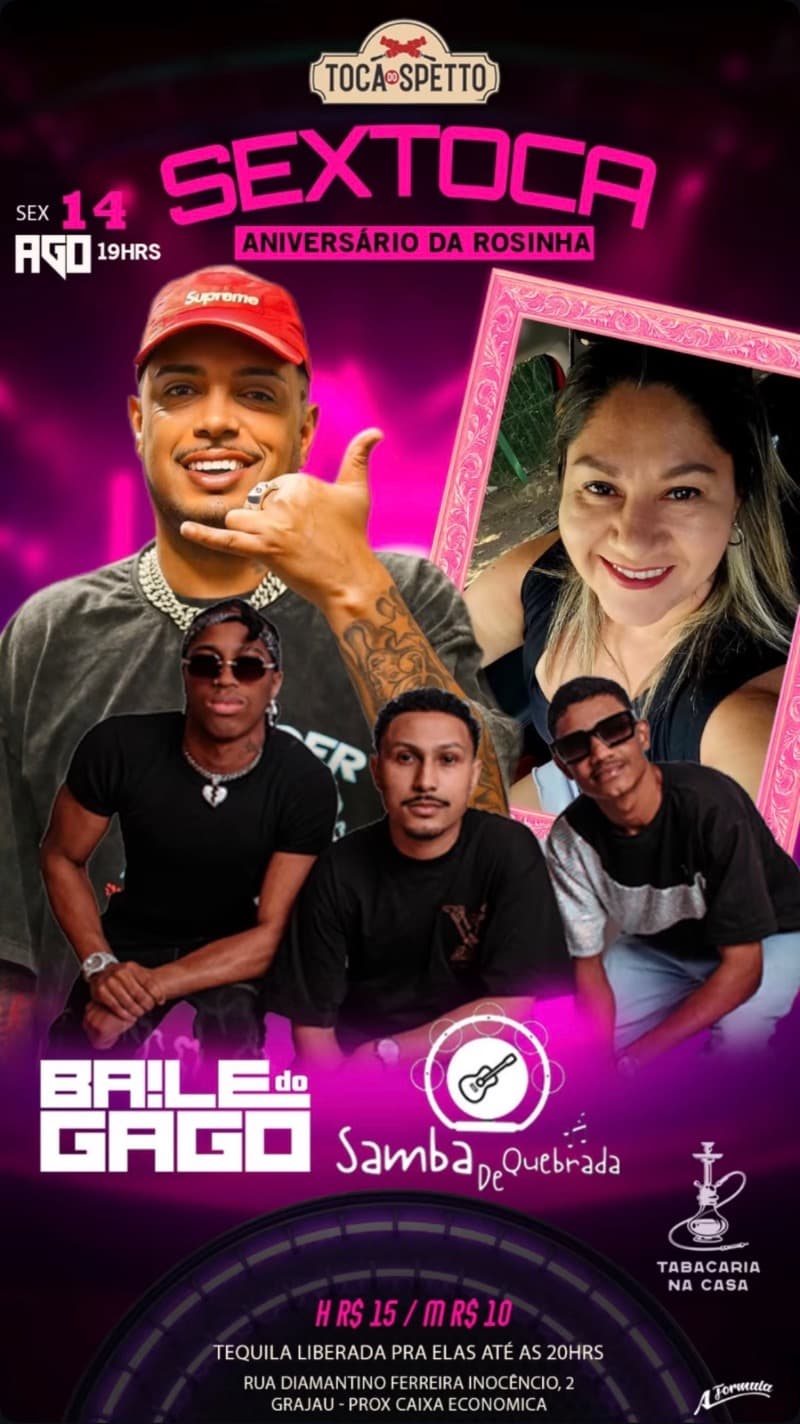 Flyer Toca do Spetto