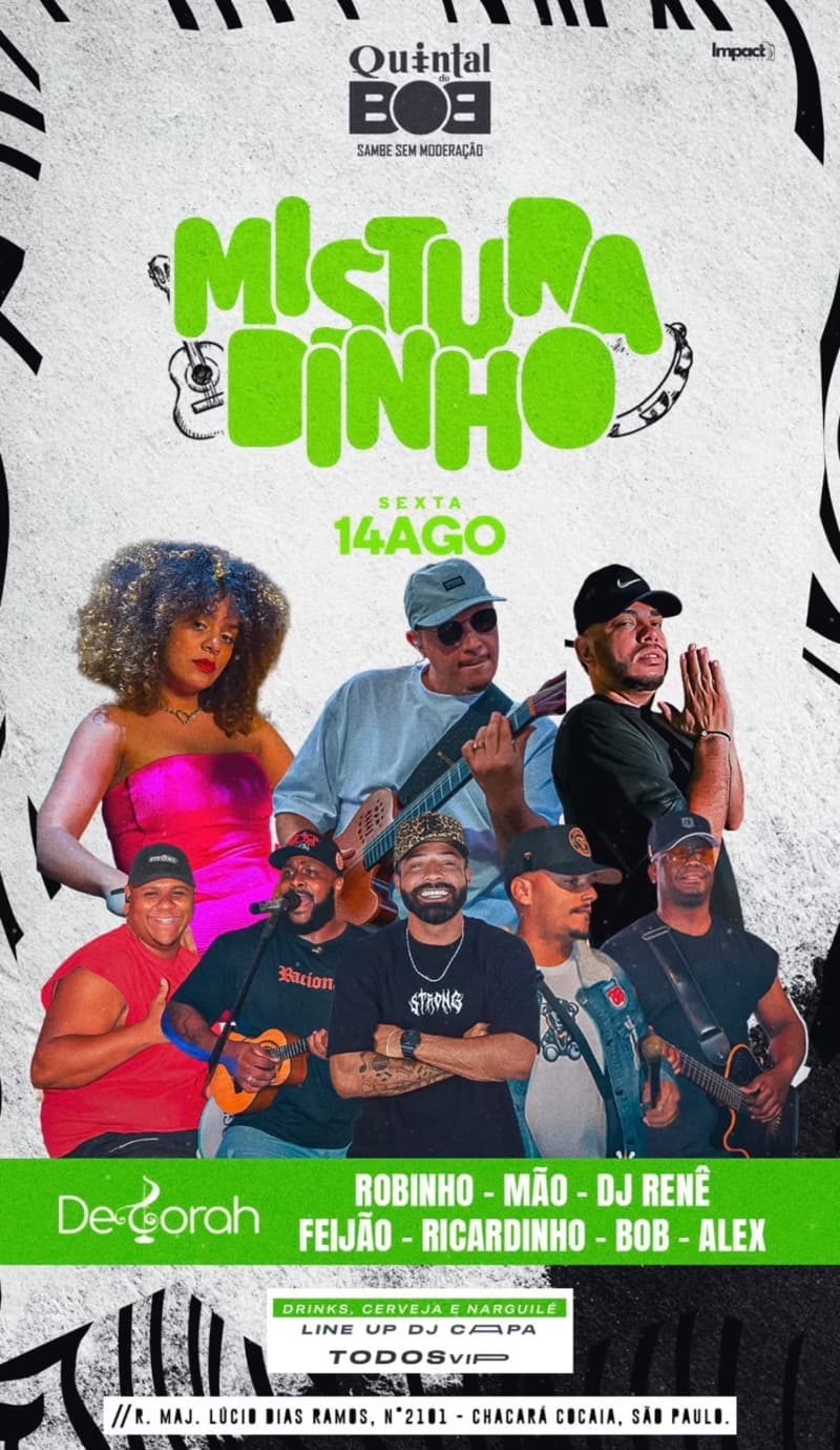 Flyer Quintal do Bob