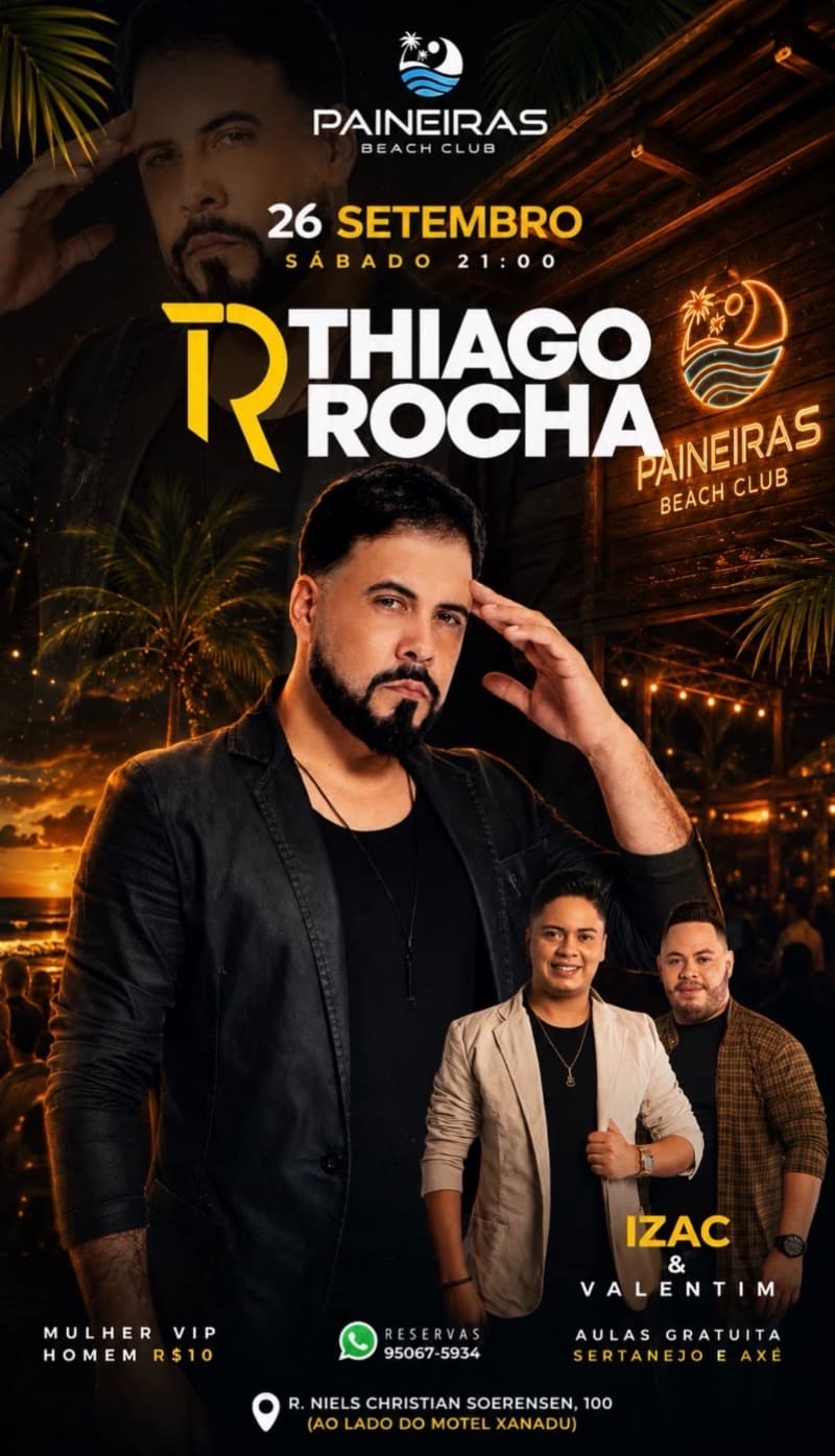 Flyer Paineiras Beach Club