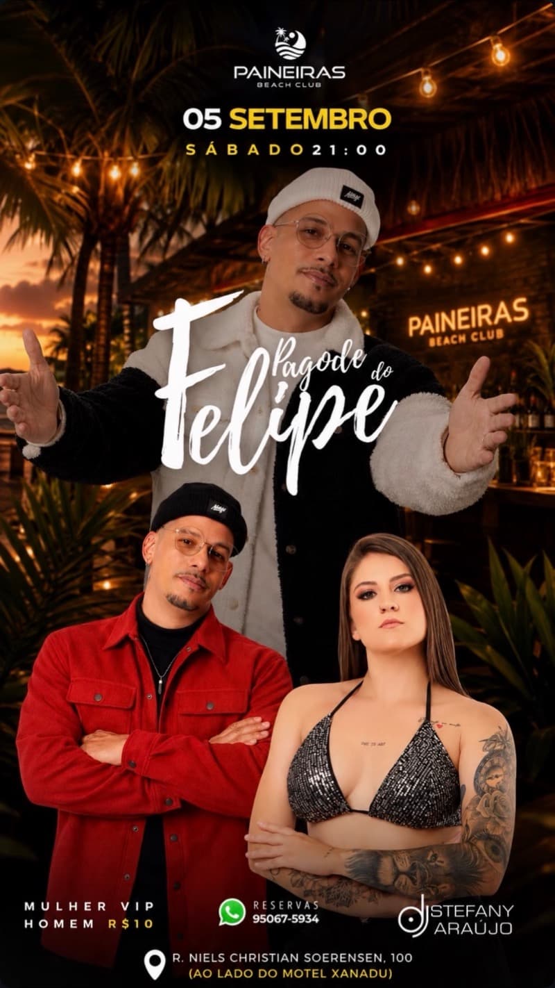 Flyer Paineiras Beach Club