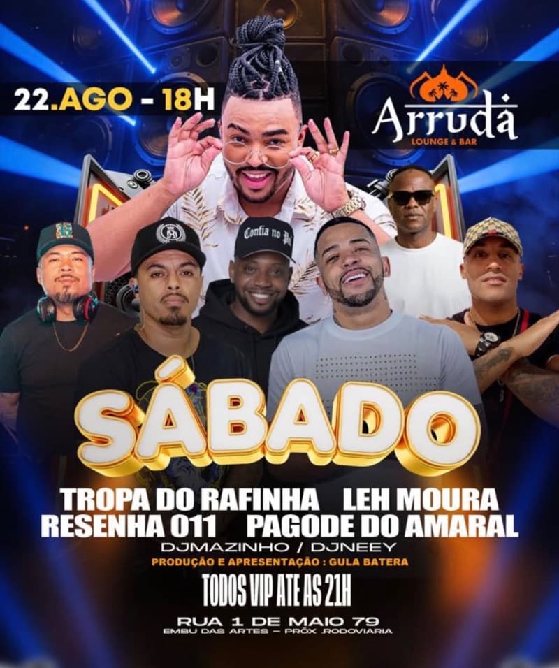 Flyer Arruda Lounge