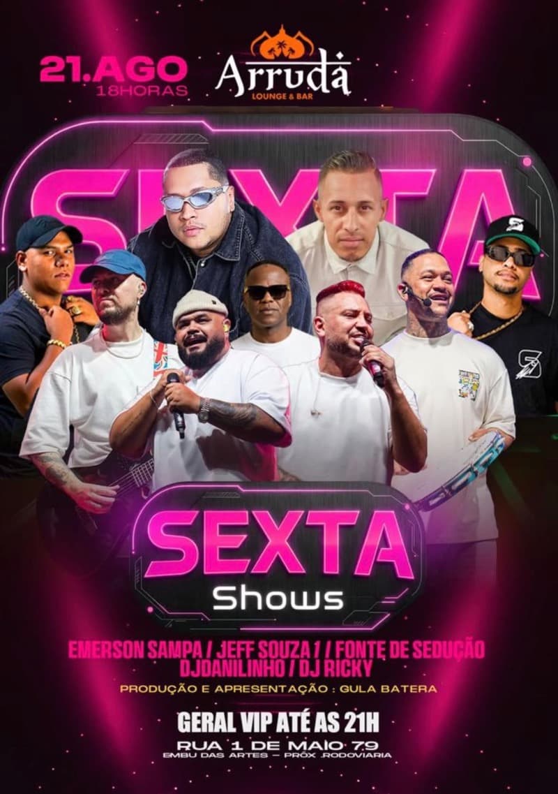 Flyer Arruda Lounge