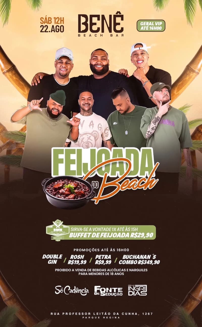 Flyer Bene Beach