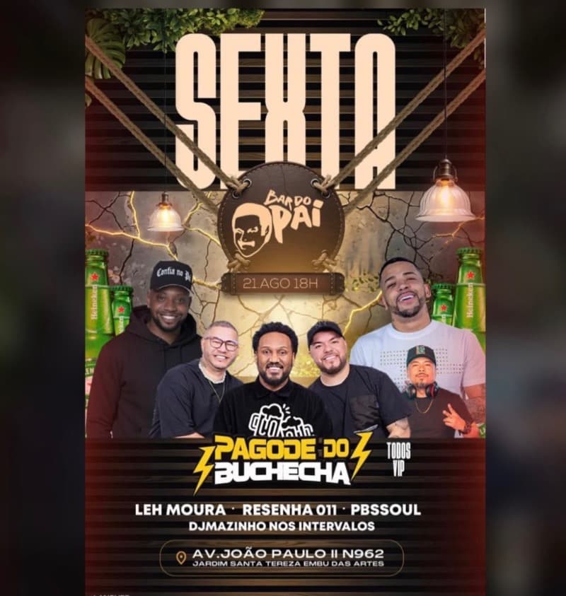 Flyer Bar do Pai