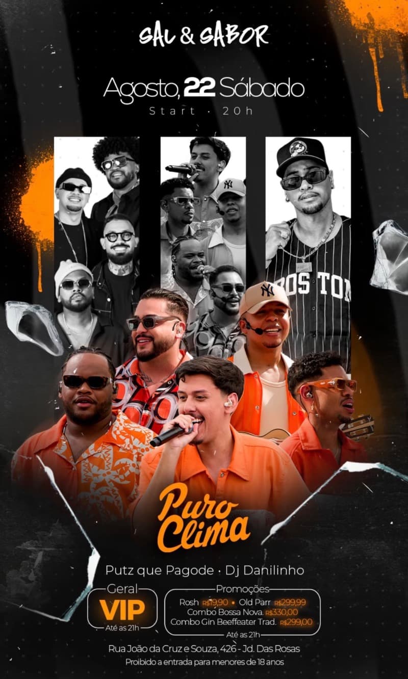Flyer Sal e Sabor