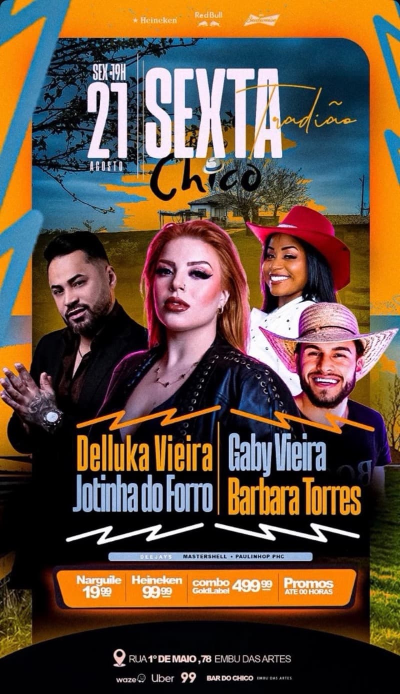 Flyer Bar do Chico