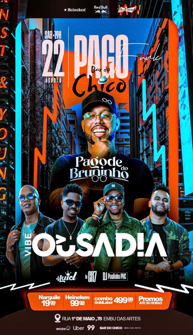 Flyer Bar do Chico