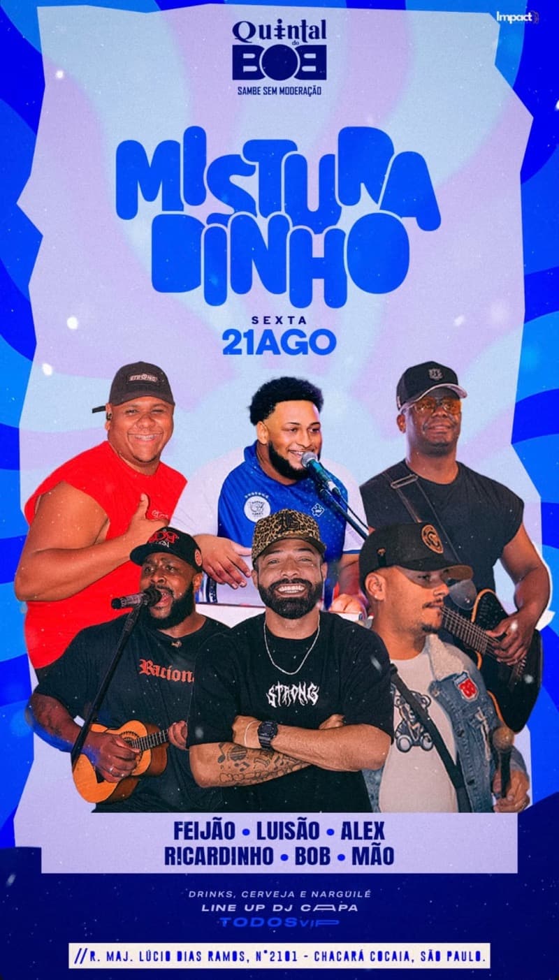 Flyer Quintal do Bob